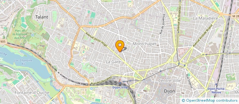 localisation de l'entreprise COGITO à DIJON