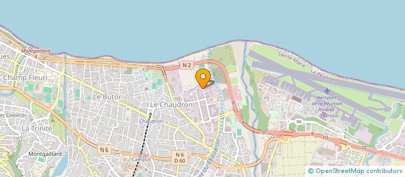 localisation de l'entreprise COGITO  SAINT-DENIS