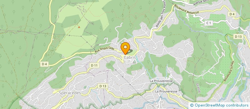 localisation de l'entreprise COGITO ERGO SUM  CABRIS