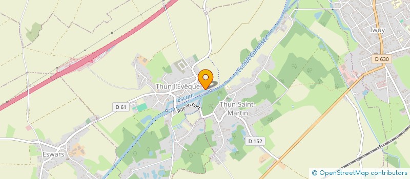 localisation de l'entreprise COGLAM-IMMO  THUN-L'EVEQUE