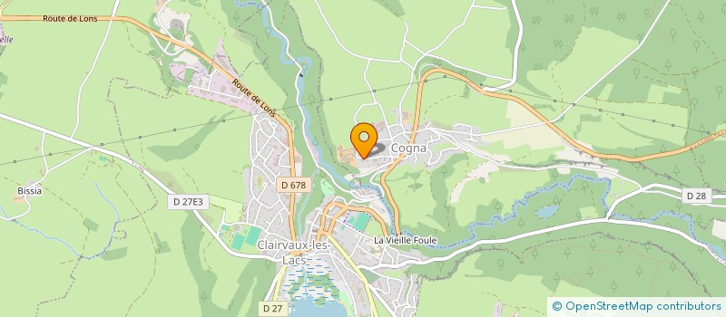 localisation de l'entreprise COGNA EBENISTERIE à COGNA