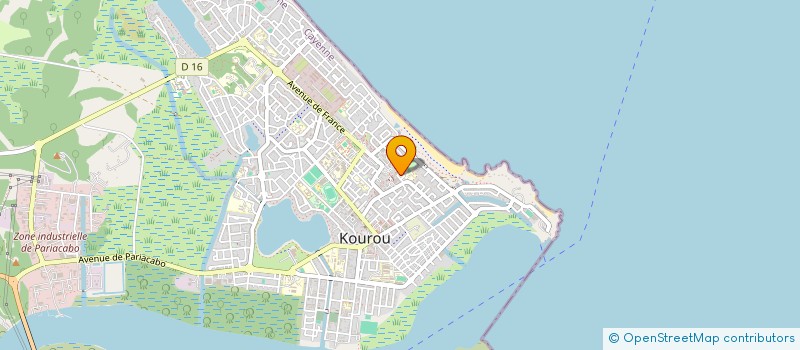 localisation de l'entreprise COGNAC FINANCES INVESTISSEMENTS SARL à KOUROU