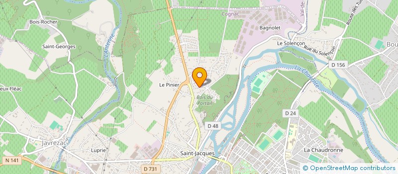 localisation de l'entreprise COGNAC QUAD FIELD DRIVERS à COGNAC