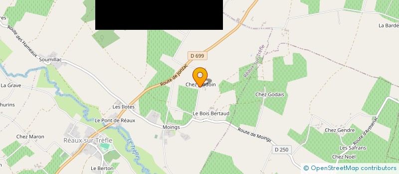 localisation de l'entreprise COGNAPEA à REAUX SUR TREFLE