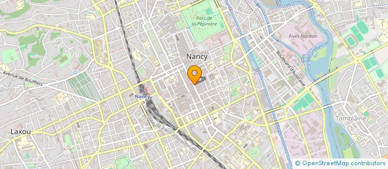 localisation de l'entreprise COGNET NANCY  NANCY