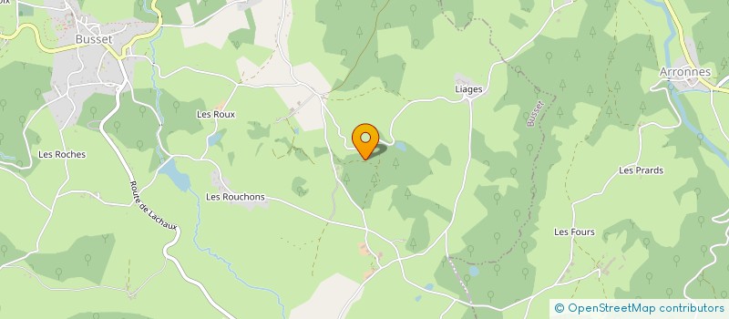 localisation de l'entreprise COGNET PIOTTE  BUSSET