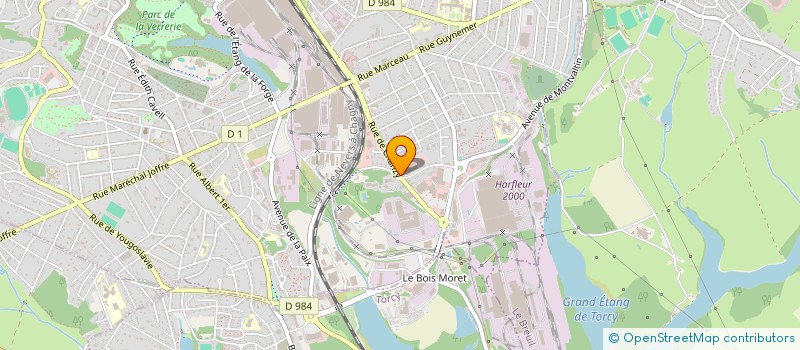localisation de l'entreprise COGNET SA LE CREUSOT à LE CREUSOT