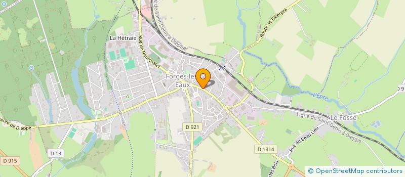 localisation de l'entreprise COGNILIUM  FORGES-LES-EAUX