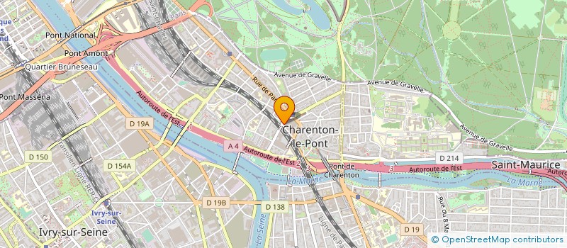 localisation de l'entreprise COGNITIS TECHNOLOGIE  CHARENTON-LE-PONT