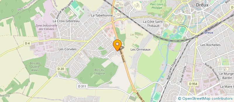 localisation de l'entreprise COGNITIVE INNOVATION à VERNOUILLET
