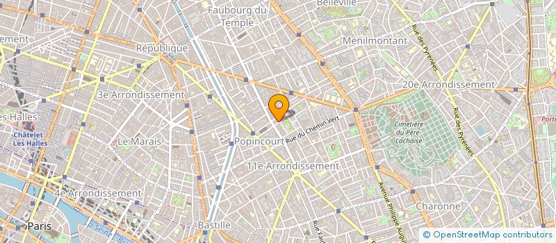 localisation de l'entreprise COGNITUS BLOCKCHAIN  PARIS