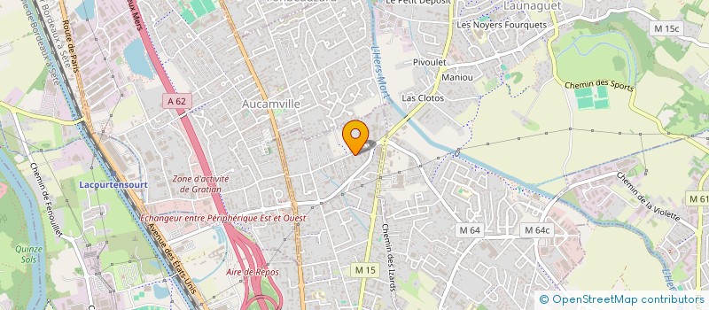 localisation de l'entreprise COGO à TOULOUSE