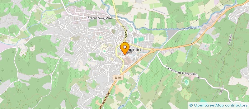 localisation de l'entreprise COGOLIN PC INFORMATIQUE à COGOLIN