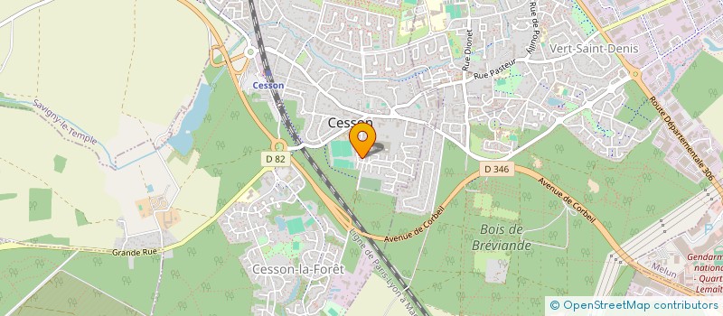 localisation de l'entreprise COGOLLO DEL CENGIO  CESSON