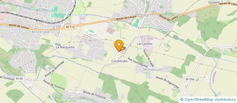 localisation de l'entreprise COGOSUN  MONTRABE