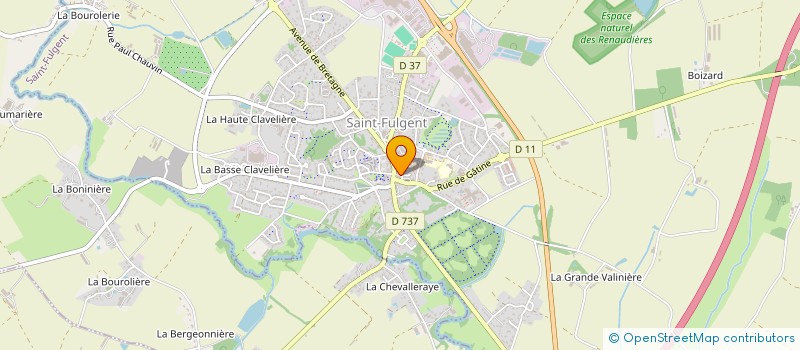 localisation de l'entreprise COGSONOMY à SAINT-FULGENT