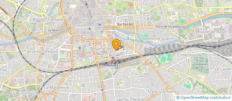 localisation de l'entreprise COHA  RENNES