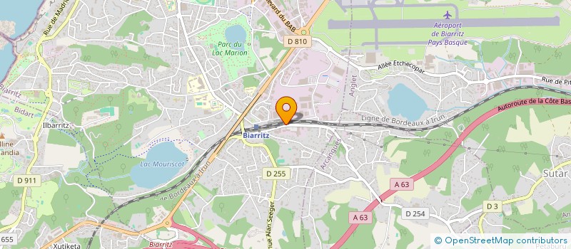 localisation de l'entreprise COHABITANT à BIARRITZ