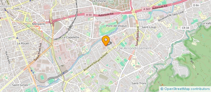 localisation de l'entreprise COHANIM TRAITEUR à MARSEILLE