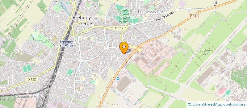 localisation de l'entreprise COHE'FIT à BRETIGNY-SUR-ORGE