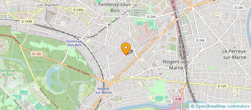 localisation de l'entreprise COHEN  NOGENT-SUR-MARNE