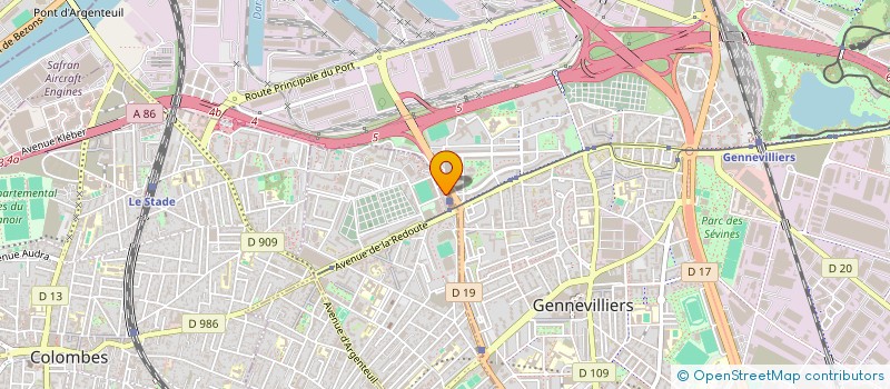 localisation de l'entreprise COHEN  ASNIERES-SUR-SEINE