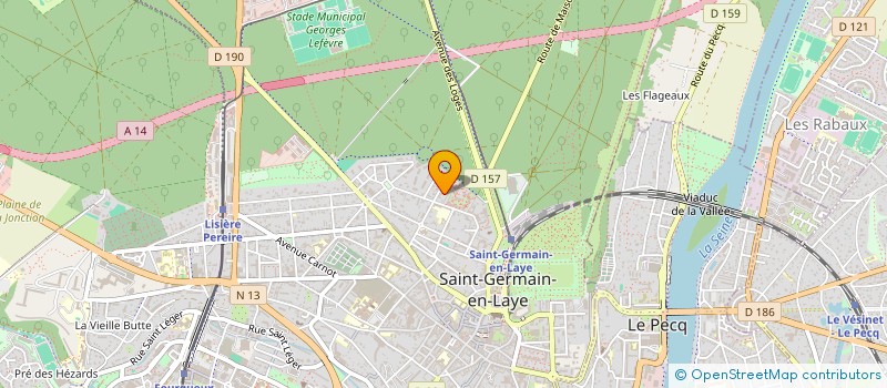 localisation de l'entreprise COHEN & ASSOCIES CONSEIL à SAINT-GERMAIN-EN-LAYE