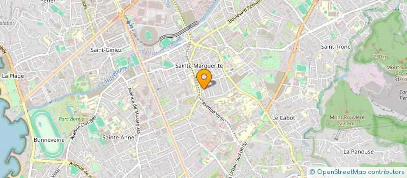 localisation de l'entreprise COHEN INVEST à MARSEILLE