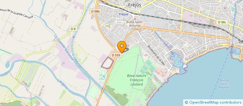 localisation de l'entreprise COHEN ISAKA à FREJUS