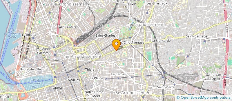 localisation de l'entreprise COHEN SERVICES à MARSEILLE
