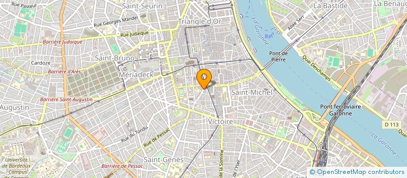 localisation de l'entreprise COHEO à BORDEAUX