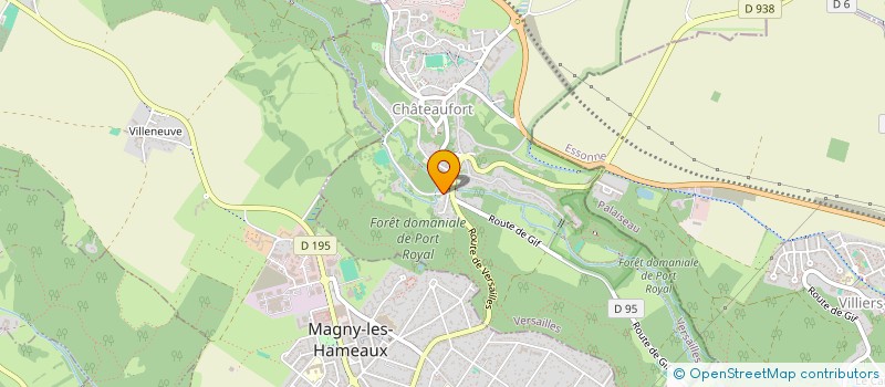 localisation de l'entreprise COHERENCE à CHATEAUFORT