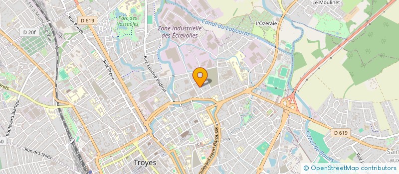 localisation de l'entreprise COHERENCE à TROYES