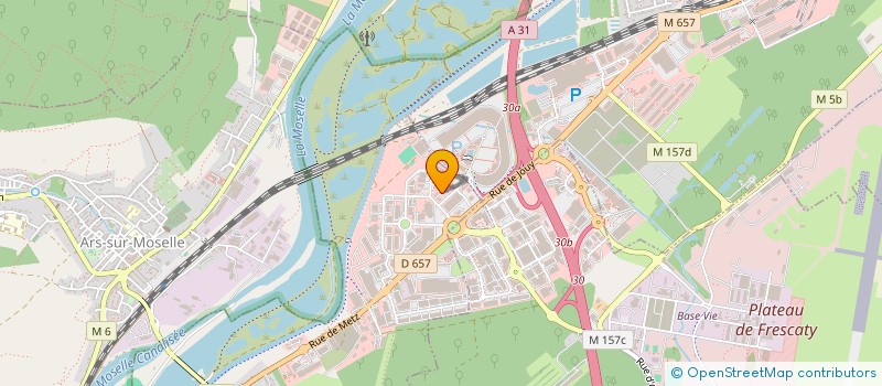 localisation de l'entreprise COHERENCE CONCEPT  JOUY-AUX-ARCHES