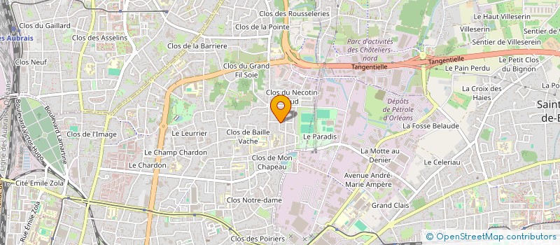 localisation de l'entreprise COHERENCE INFORMATIQUE à ORLEANS