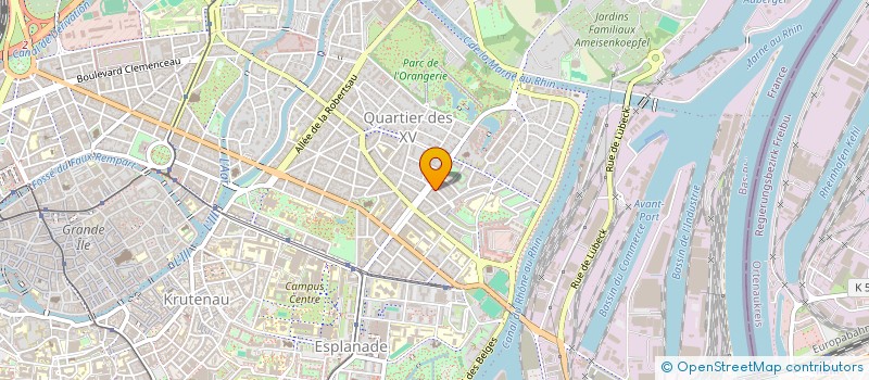 localisation de l'entreprise COHERENCE INTERNATIONAL à STRASBOURG