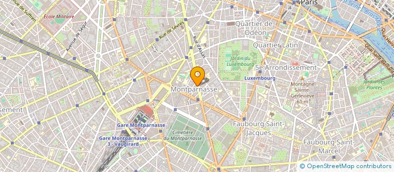 localisation de l'entreprise COHERENCE - PARTENAIRES POUR LE DEVELOPPEMENT  PARIS