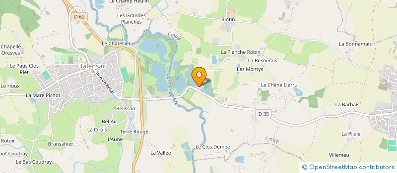 localisation de l'entreprise COHERENCES DECISION  CINTRE