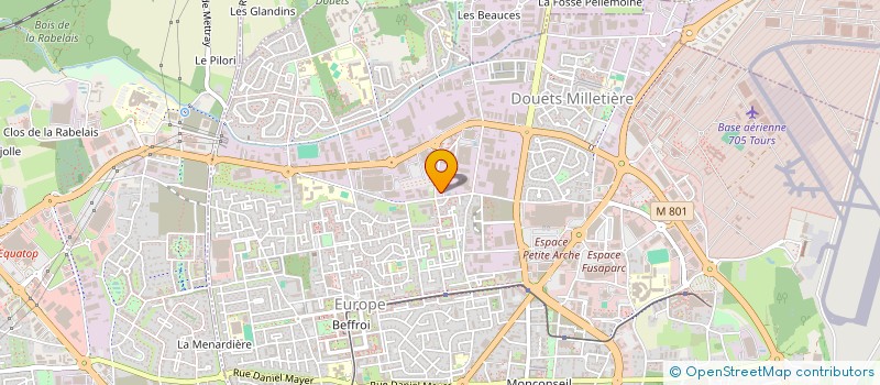 localisation de l'entreprise COHERENS  TOURS