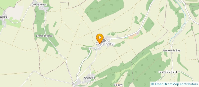 localisation de l'entreprise COHERENS CONSEIL  COULANGERON