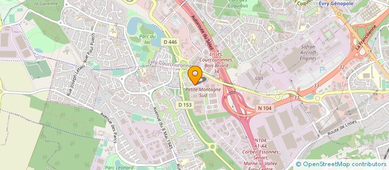 localisation de l'entreprise COHERENT FRANCE à LISSES