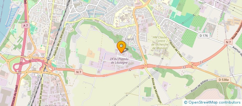 localisation de l'entreprise COHESENS  VALENCE