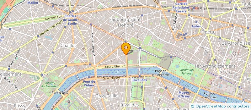 localisation de l'entreprise COHESION  PARIS