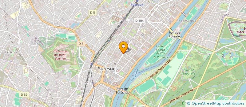localisation de l'entreprise COHESION DIRECT à SURESNES