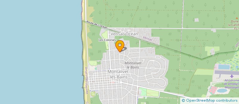 localisation de l'entreprise COHIBA  VENDAYS-MONTALIVET