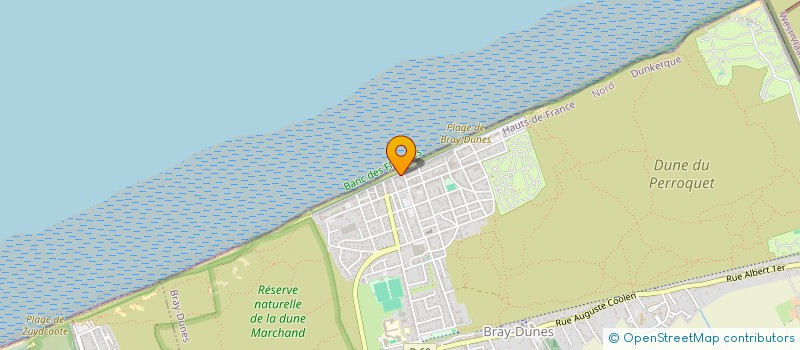 localisation de l'entreprise COHIL IMMOBILIER  BRAY-DUNES