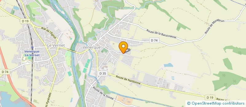 localisation de l'entreprise COHORTES IMMO à VENERQUE