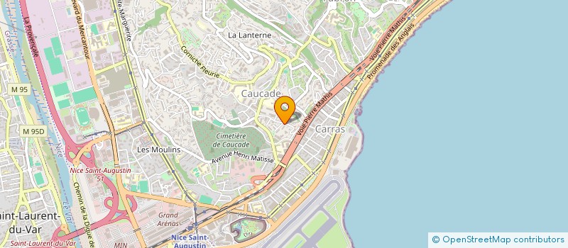 localisation de l'entreprise COIF A PART à NICE