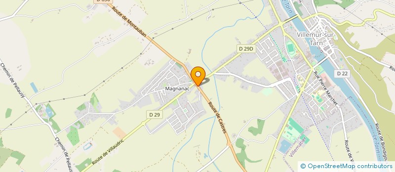 localisation de l'entreprise COIF' ET MOI à VILLEMUR-SUR-TARN