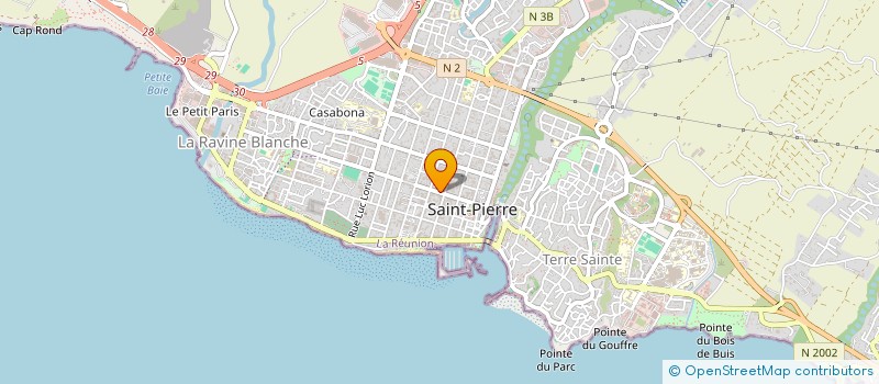 localisation de l'entreprise COIF HAIR DESIGN FAMILY à SAINT-PIERRE